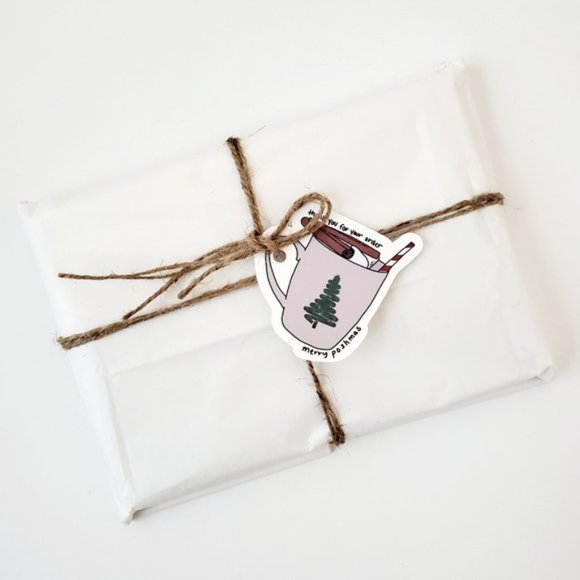 LoveBarbara Handbags - LB052 HANG TAGS Thank You for Your Order Merry Poshmas Holiday Mug [Price Firm]